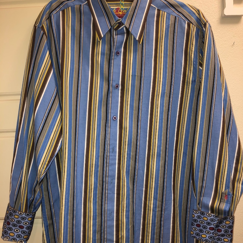 Robert Graham Mens Shirt Large